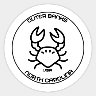 Outer Banks North Carolina USA Sticker